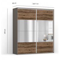 DRESSING LEX 221-240-66 D GRI/DMON/O